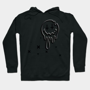 inverted cross smiley Hoodie